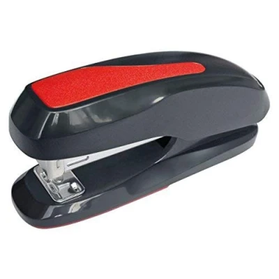 Imagen de Plus Office Grapadora de Oficina con Capacidad Grapado para 25 hojas, Manual 100 Grapas (270N Negro)