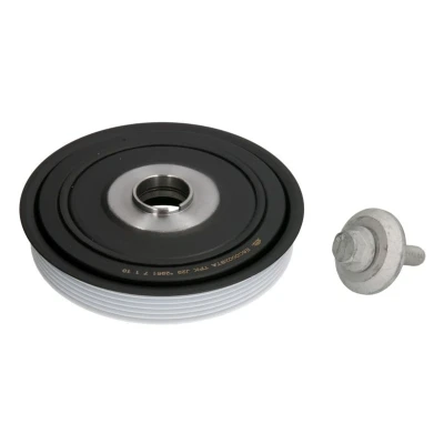 Imagen de BTA E6C0002BTA Polea de Cigüeñal 6PK 5 desacoplado, con juego tornillos, instrucciones montaje CITROËN: C3 II, Xsara Hatchback
