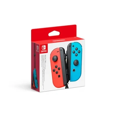 Imagen de Mando Nintendo Switch Joy Con Set, Switch, Izquierda y Derecha, Vibración HD, Rojo Azul Neón