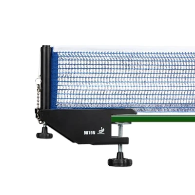 Imagen de Relaxdays Ping Pong/Tenis de Mesa Profesional, 19.2 x 23.5 cm, 2 Postes Red, Color Azul, Unisex Adult