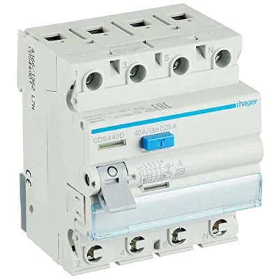 Imagen de Hager CDS440D FI CONTINTE, 4P 6KA 40A 30MA TYP a QC