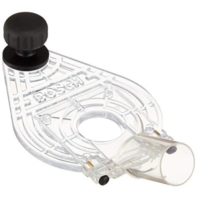 Imagen de Bosch GKF 600 Placa base con empuñadura y racor de aspiración, pack 1