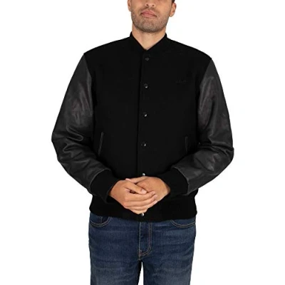 Imagen de Schott USA Chaquetas bomber, Hombre, Talla: Medium, Black/black