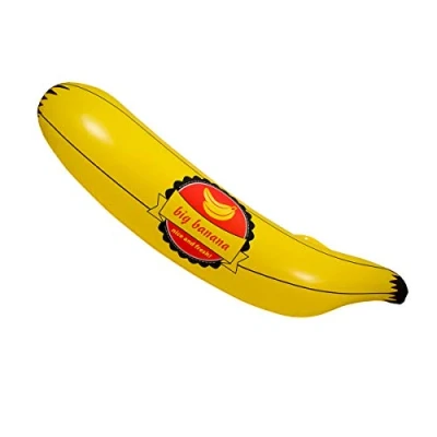 Imagen de Folat B.V. Inflable Banana, Multicolor (8.71457E+12)