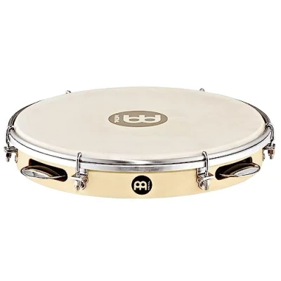 Imagen de MEINL Percussion Pandeiro with Jingles Color African Brown Mate 10&quot;, PA10PW M