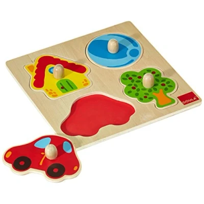 Imagen de Goula Puzle color, Encajable de madera a partir 1 año
