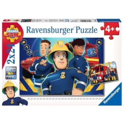 Imagen de Ravensburger Sam el Bombero Dos Rompecabezas de 24 Piezas 90426