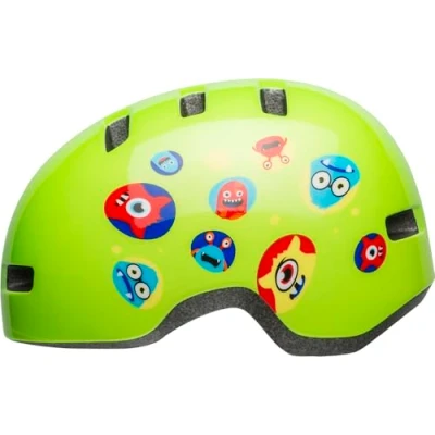 Imagen de BELL Lil Ripper Casco de Ciclismo, Juventud Unisex, Monsters Gloss Green, Unisize 45 51cm