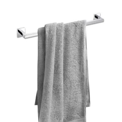Imagen de soak Accesorio de baño: moderno toallero pared barra con acabado cromado (600mm)