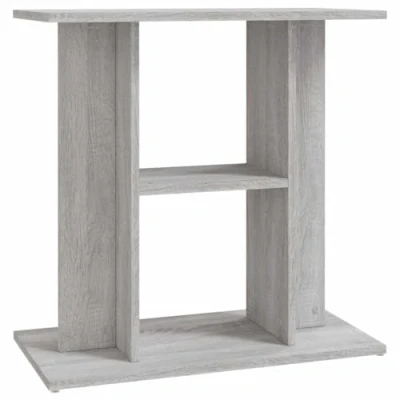 Imagen de vidaXL Soporte para Acuario Madera ingeniería Gris Sonoma 60x30x60 cm