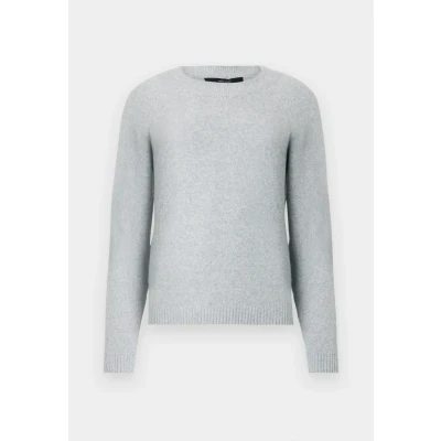 Imagen de Vero Moda LS Oneck GA NOOS Jersey de punto, Mujer, Talla: XXL, Light grey melange