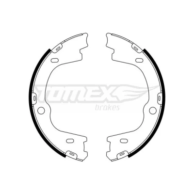 Imagen de TOMEX brakes TX 23 27 Zapatas de Freno Eje trasero 212 37