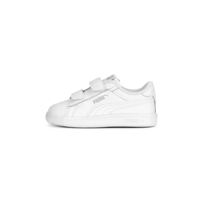 Imagen de Puma Smash 3.0 Unisex Zapatillas para niños, Talla: 27, Whitecool light gray Zapatos