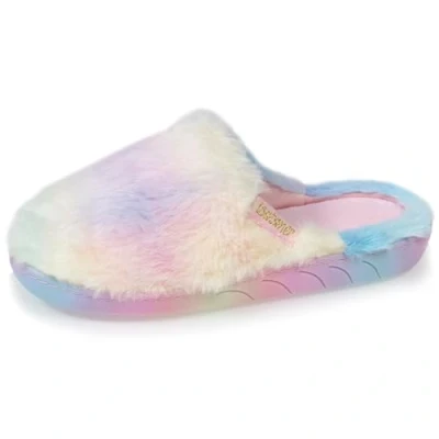 Imagen de Isotoner Zapatillas para niña, ligeras y cómodas, fáciles de poner, multicolor, 37 EU