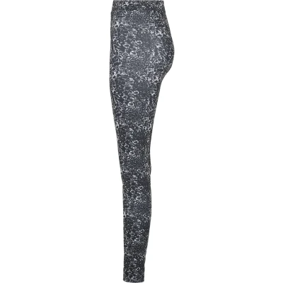 Imagen de Urban Classics AOP Leggings, Mujer, Talla: 4XL, Black/white