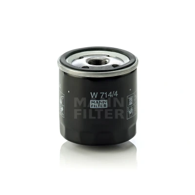Imagen de MANN FILTER W 714/4 Filtro de aceite M 20 X 1.5 con válvula bloqueo retorno enroscable FIAT: Punto II Hatchback, Doblo I Cargo