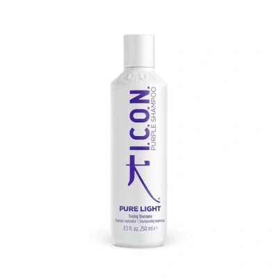 Imagen de I.C.O.N. Purple Pure Light Champú Matizador, Estándar, Único, 250Ml