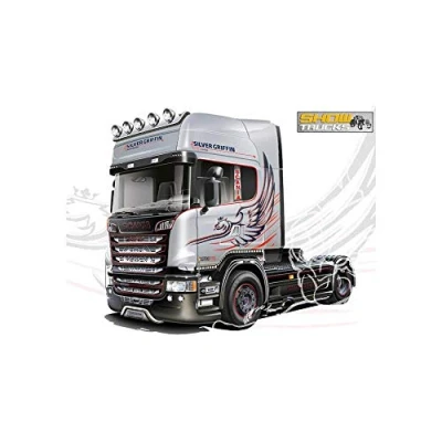 Imagen de Italeri 1:24 Scania R730 Streamline 4x2 reproducción Fiel, modelismo, Hobby, encolado, Kit de plástico, Montaje, Multicolor (3906)