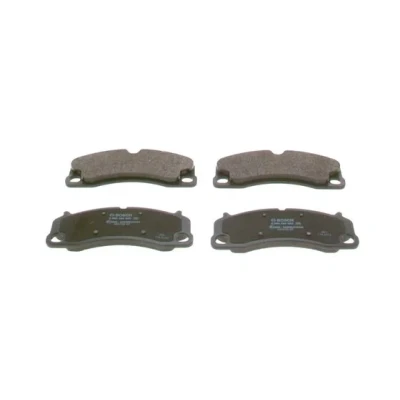 Imagen de BOSCH 0 986 424 925 Juego de pastillas freno Low Metallic Chapa antichirridos, con instrucciones montaje PORSCHE: Cayman