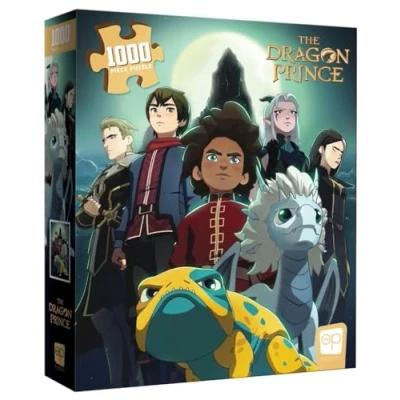 Imagen de USAopoly The Dragon Prince Heroes Puzzle de 1000 Piezas Puzzel, Multicolor (PZ150 731 002200 06)
