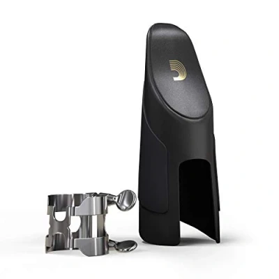 Imagen de Rico Silver Plated H Ligature and Cap for Bb Clarinet