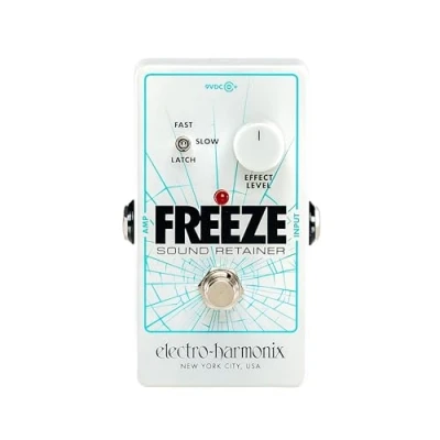 Imagen de electro harmonix Freeze Sound Retainer Pedal de efecto compresión para guitarra, color plateado