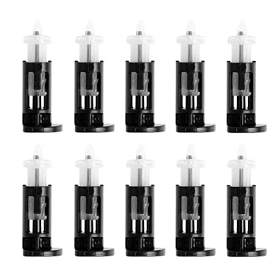 Imagen de Osmond 10 Piezas Clip de Montaje PláStico para 4 Way CPU Coolers 1155 775 Disipador Pin Tornillo PresióN Ventilador RefrigeracióN Sujetador, 500240601