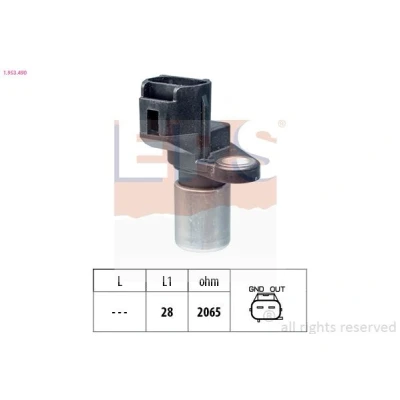 Imagen de EPS 1.953.490 Sensor de Cigueñal Made in Italy OE Equivalent TOYOTA: RAV4 II SUV, Corolla IX Hatchback, Avensis Station Wagon