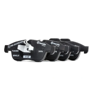Imagen de BREMBO P 68 050X Juego de pastillas freno excl. contacto avisador desgaste sin accesorios RENAULT: MEGANE 3 Coupe, 3, GRAND SCENIC