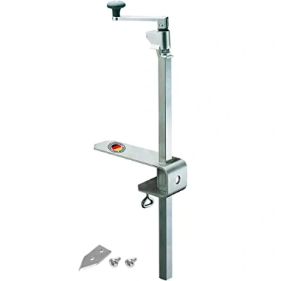 Imagen de Westmark Set: Abrelatas Para montaje en mesa + juego de piezas repuesto, restauración / profesionales, Largo: 84 cm, Acero inoxidable, Sieger Clou 30, 198022E6