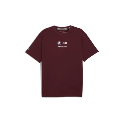Imagen de Puma BMW LOGO TEE Camiseta estampada, Hombre, Talla: Small, Ruby shimmer
