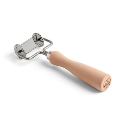 Imagen de Marcato Cortador de pasta cuadrado dentado, herramienta para pasteles, acero, 4 cm, corte preciso, resistente y duradero