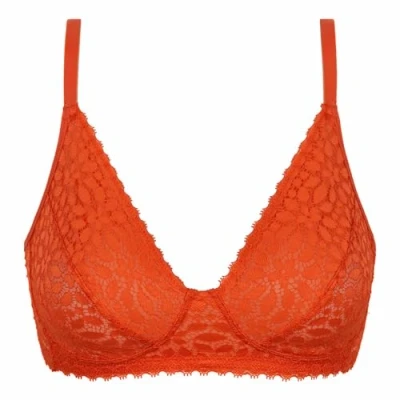 Imagen de Dim Sujetador sin aros Linea Daily Dentelle X1, Mujer, Rojo (Red), 100E
