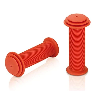 Imagen de XLC Kindergriffe Puños para Bicicleta, Infantil, Rojo, 100 mm