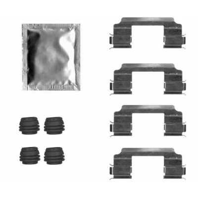 Imagen de Kit d&#039;accessoires, plaquette de frein à disque TEXTAR 82547900