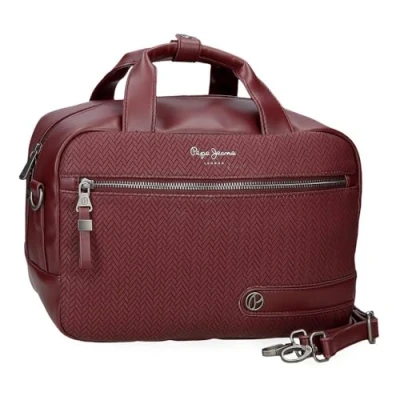 Imagen de Pepe Jeans Sprig Neceser Adaptable con Bandolera Rojo 31x21x15 cms Piel sintética by Joumma Bags