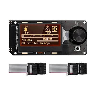 Imagen de BIGTREETECH Mini12864 v2.0 LCD gráfico inteligente pantalla panel de control RGB retroiluminación adecuado VORON 2.4 para MKS Gen/SKR mini e3 Ender3 impresora 3D
