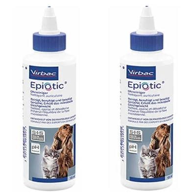 Imagen de Virbac Limpiador de oídos epióticos Paquete Doble 2 x 125 ml