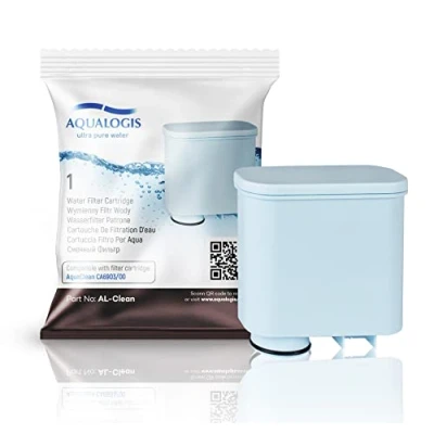 Imagen de Aqualogis Al Clean Filtro de cal y agua para cafeteras automáticas Saeco Philips CA6903/01 AquaClean