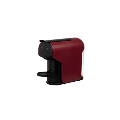 Imagen de Delta Q Cafetera Para Cápsulas Quick Roja Bebidas Calientes y Cafés Sencilla Práctica Diseño Elegante Fácil de Usar Potencia 1200 W Dimensiones 116 x 257 350 mm