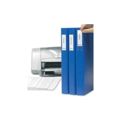 Imagen de Label Holders 3L polipropileno autoadhesivo con imprimibles insertar tarjetas 35x75mm Ref 10321 [Paquete de 48]