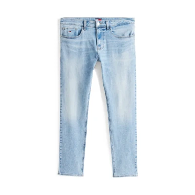 Imagen de Tommy Jeans Vaqueros Hombre Austin Slim Tapered Fit, Azul (Denim Light), 30W/36L