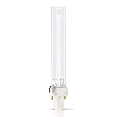 Imagen de Bombilla compacta PL S (TUV) de Philips, 7 vatios, UV C, para luz estanque