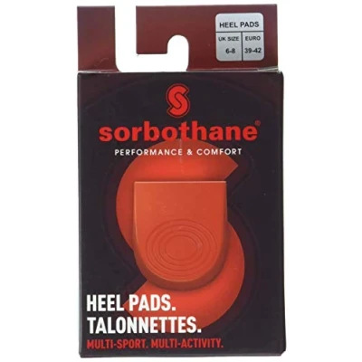 Imagen de Sorbothane 091567106, Almohadillas para el talón botas de fútbol, corredores y caminantes, 39 42