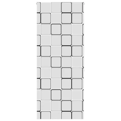 Imagen de vidaXL Estor Enrollable para Ducha Tela 100x240 cm Ancho 96