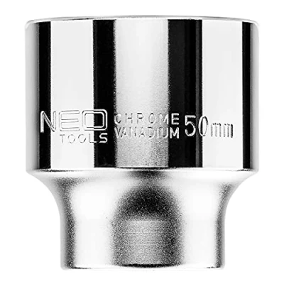 Imagen de NEO TOOLS 08 315 Piezas insertables de llave cubo 3/4 3124 50 mm Acero cromo vanadio hexagonal