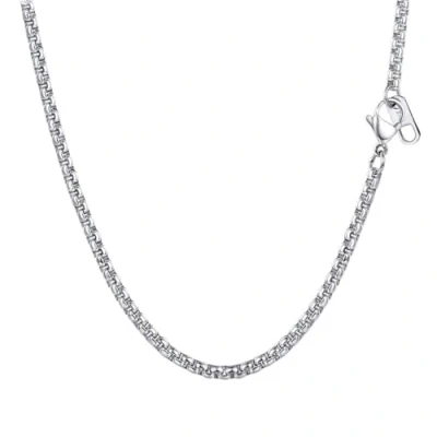 Imagen de PROSTEEL Collar Hombre Mujer de Acero Inoxidable 3mm Cadena Curb Chain 50cm