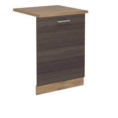 Imagen de Vicco Tapa del lavavajillas &quot;R Line&quot;, Gris noble, 60 cm , ET Roble
