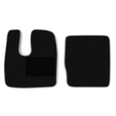 Imagen de F CORE MT04 GRAY Juego de alfombrillas suelo textil delante 2 gris