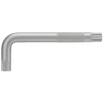 Imagen de KS TOOLS 151.4107 Atornillador acodado dentado interior, exterior 125, 45 M14 moleteado